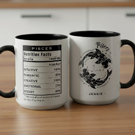 Fiskarnas stjärntecken Astrologi Näringsfakta Mugg