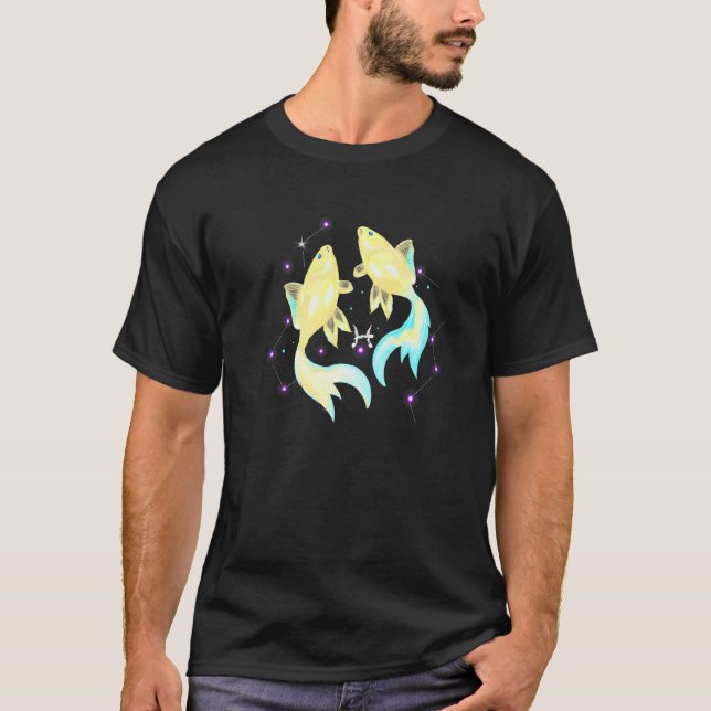 Fiskarnas stjärntecken t shirt (Framsida)