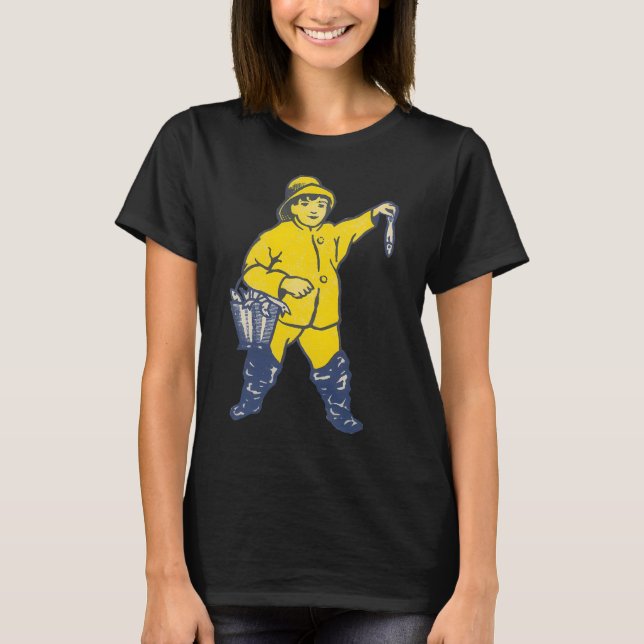 Fiskarpojke T Shirt (Framsida)