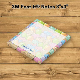 Fiskarserieteckning Post-it Block
