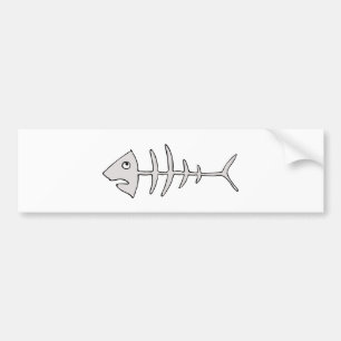 Fiskben Bildekal