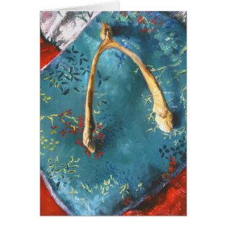 Fiskben Hälsningskort