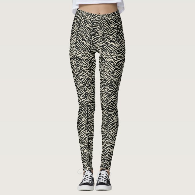 Fiskben mönster leggings (Framsida)