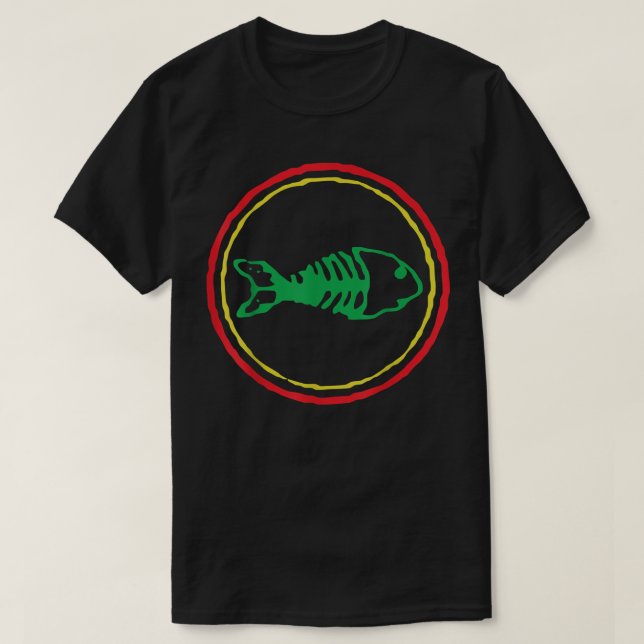 Fiskben ska Punk T Shirt (Design framsida)
