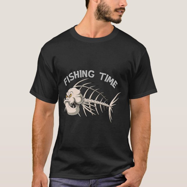 fiskben t shirt (Framsida)