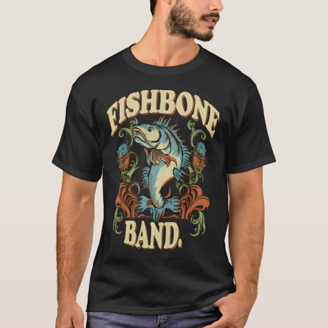 fiskben t shirt (Framsida)