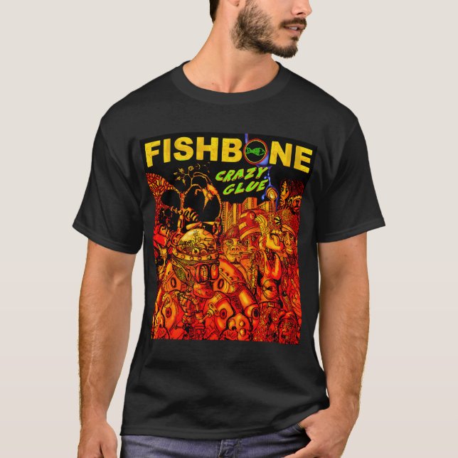 fiskben t shirt (Framsida)