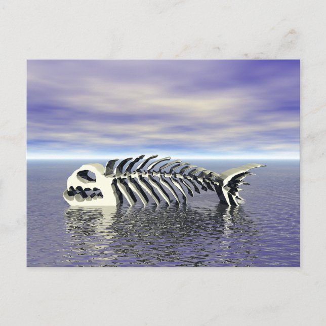 Fiskben Vykort (Framsida)