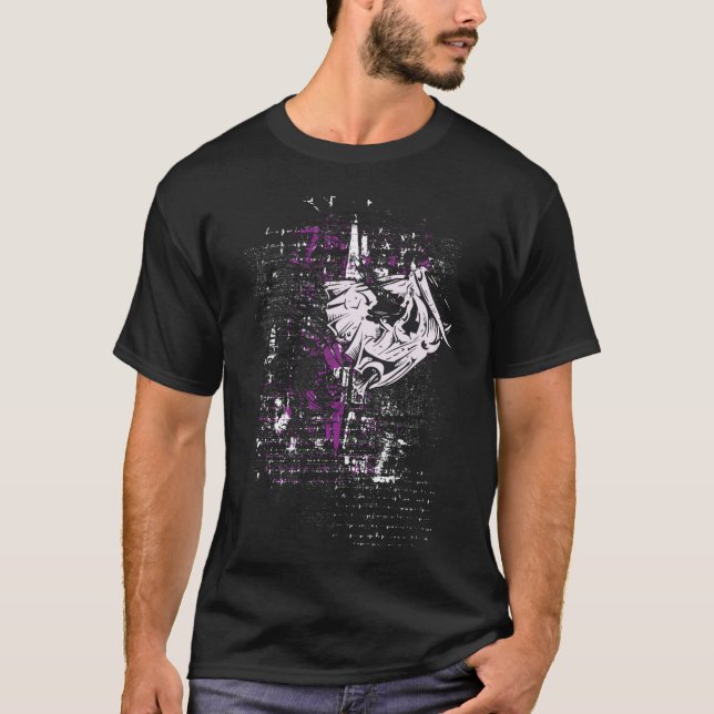 Fiskbenen på t shirt (Framsida)