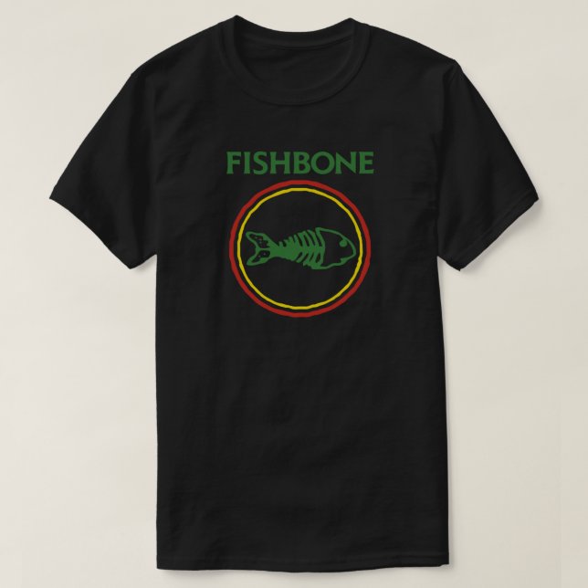 Fiskbenet ska t shirt (Design framsida)