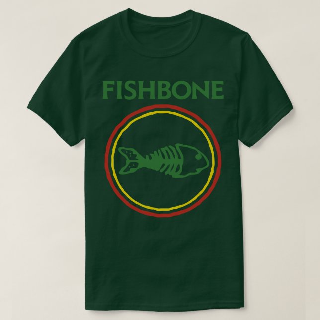 Fiskbenet ska t shirt (Design framsida)