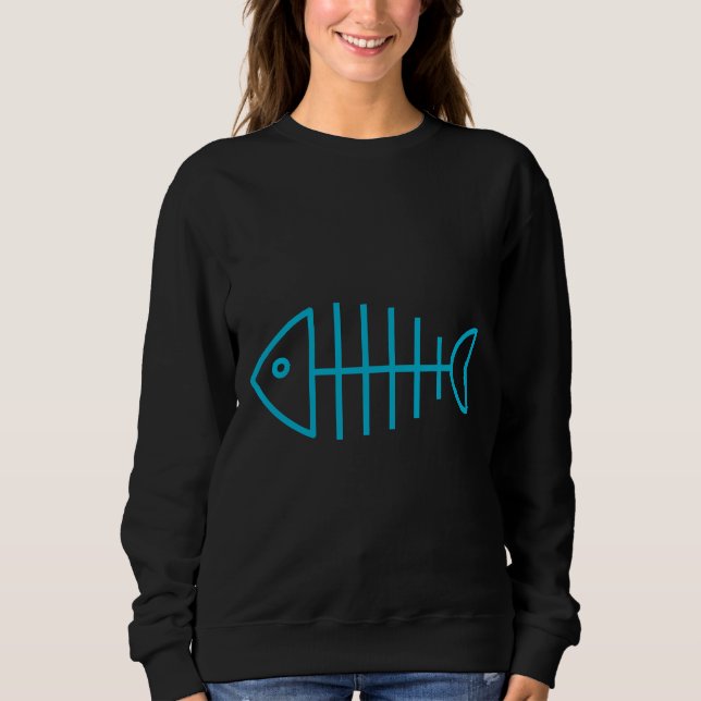 Fiskbenet T Shirt (Framsida)