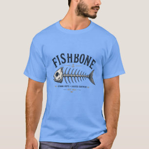 Fiskbensskelett T Shirt