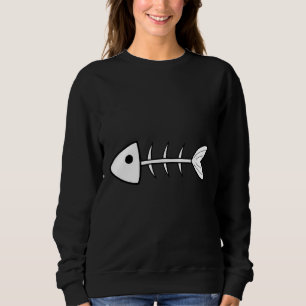 Fiskbenvit T Shirt