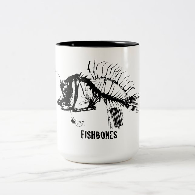 FISKBONER Två-Tonad MUGG (Center)
