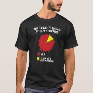 Fiskcirkel-diagram Rollig fiskehumor T Shirt