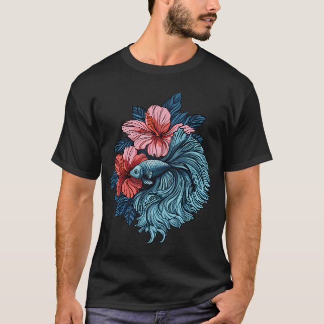 Fiskcirkel T Shirt (Framsida)