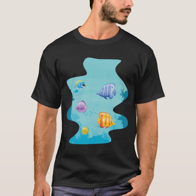 Fiskdamm T Shirt (Framsida)