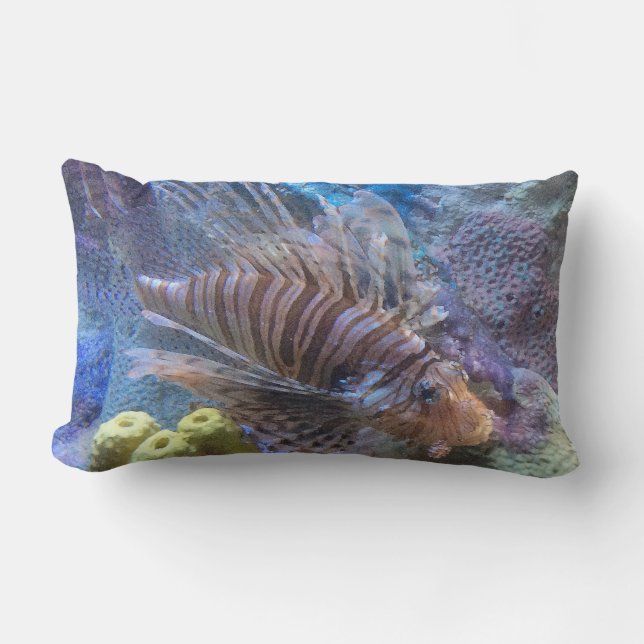 Fiskdrake Lumbarkudde (Framsida)