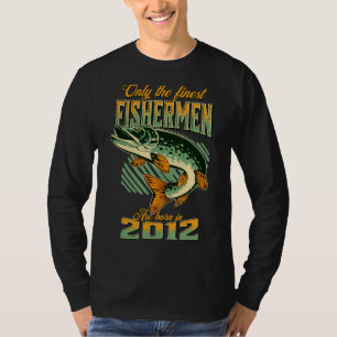 Fiske 10:e födelsedag bedrivs under 2012 t shirt