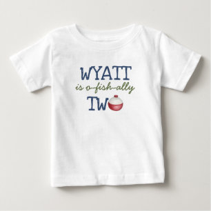 Fiske 2-års O-Fisk-Alla Två T Shirt