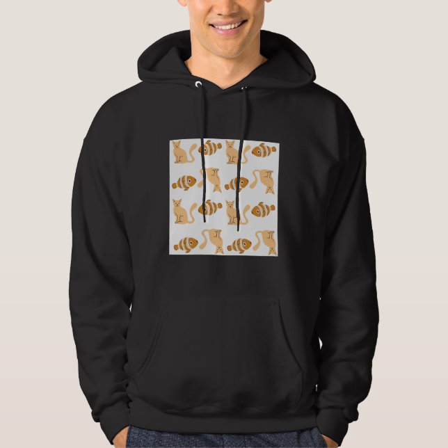 Fiske 3 hoodie (Framsida)