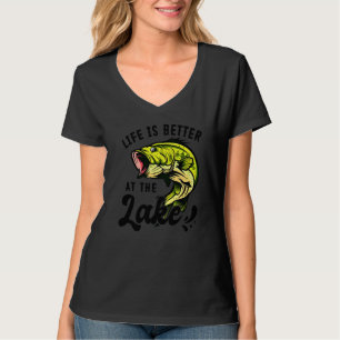 Fiske Abborre Vid Sjön T Shirt