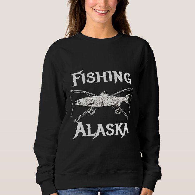 Fiske Alaska Salmon T Shirt (Framsida)