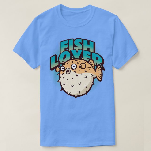 Fiske Älskare T Shirt (Design framsida)