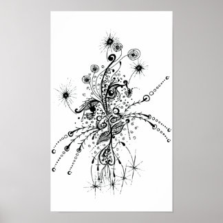 Fiske Ansikte Poster