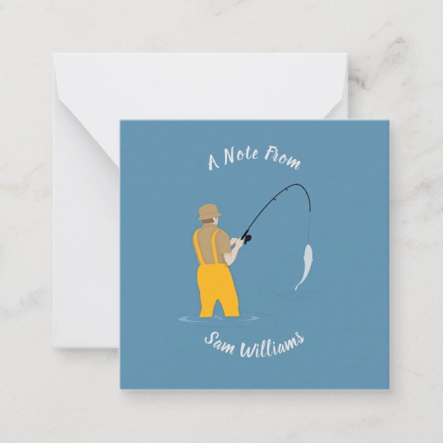 Fiske Anteckningskort (Framsida)