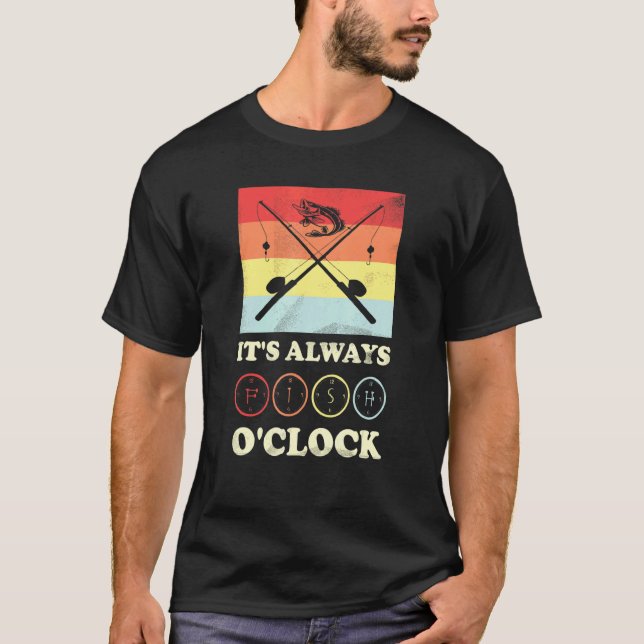 Fiske är alltid fisk oclock t shirt (Framsida)