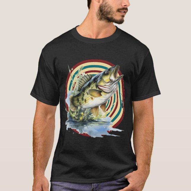 Fiske är det bästa t shirt (Framsida)