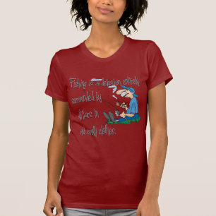 Fiske är en delegation t shirt