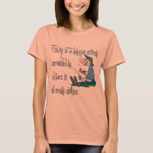 Fiske är en delegation t-shirt