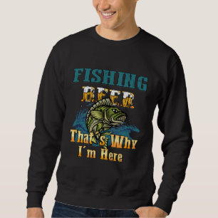Fiske är för mig fisk lång ärmad tröja