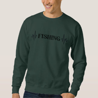 Fiske är Life Coola Angling design Lång Ärmad Tröja