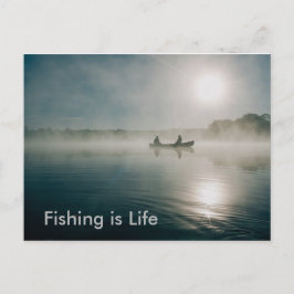 Fiske är livevykort vykort