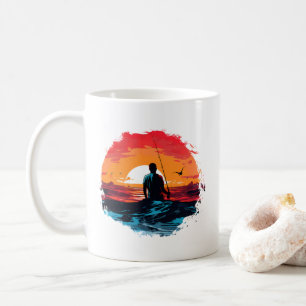 Fiske är mer än bara en hobby kaffemugg