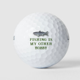 Fiske är min andra hobby Mullet Fish Golf Bollar