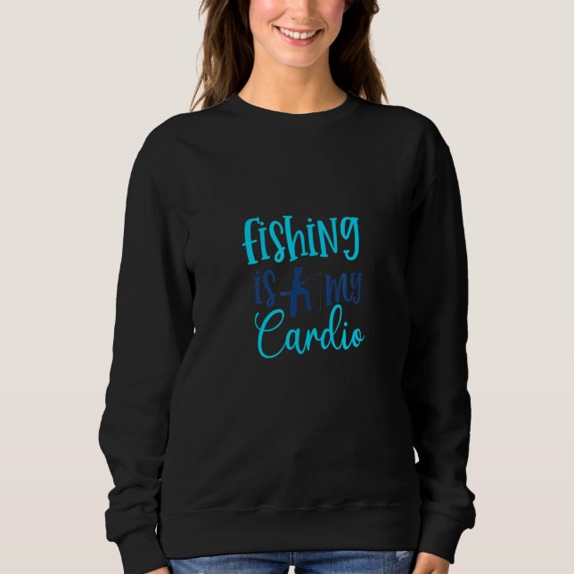 Fiske är min Cardio T Shirt (Framsida)