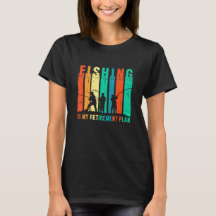 Fiske är min fiskeplan i Pension T Shirt