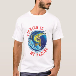 Fiske är min läkningsvit t shirt