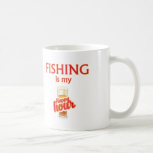 Fiske är min Lycklig-timme Kaffemugg