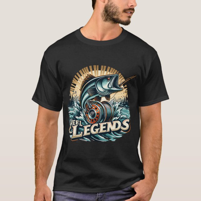 Fiske är min passion t shirt (Framsida)