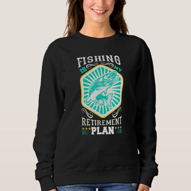 Fiske är min Pension-plan T Shirt (Framsida)