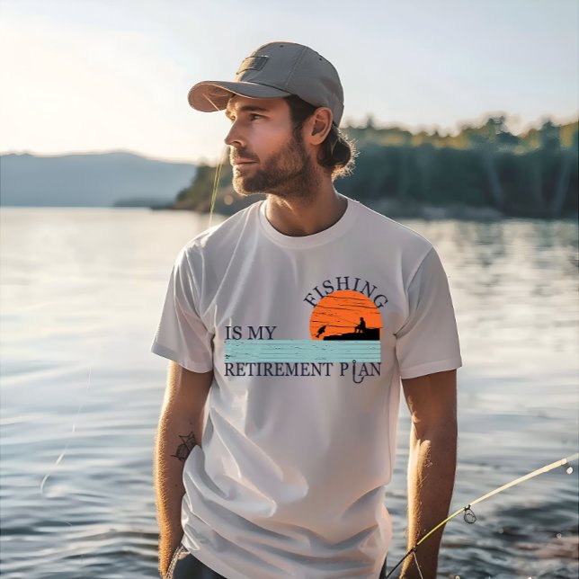 Fiske är min pension-plan t shirt (Skapare uppladdad)