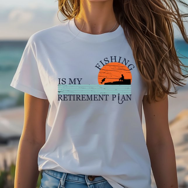 fiske är min pensionsplan  t shirt (Skapare uppladdad)