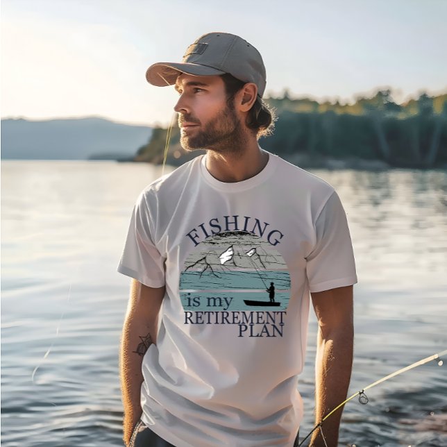 Fiske är min pensionsplan t shirt (Skapare uppladdad)