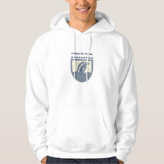 Fiske är min terapi hoodie